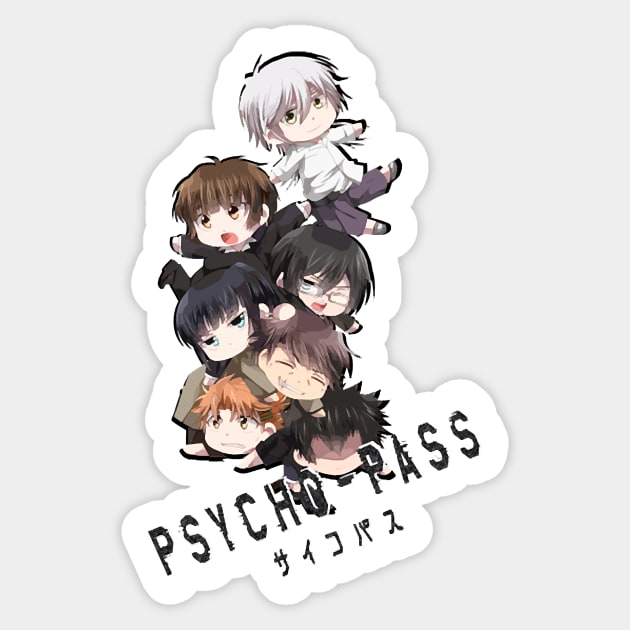 Psycho Pass Chibi Sticker by Hopkinson